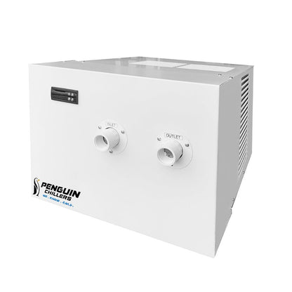 Our 1 HP Water Chiller comes with a titanium heat exchanger. A titanium heat exchanger keeps copper from coming into contact with your water. 