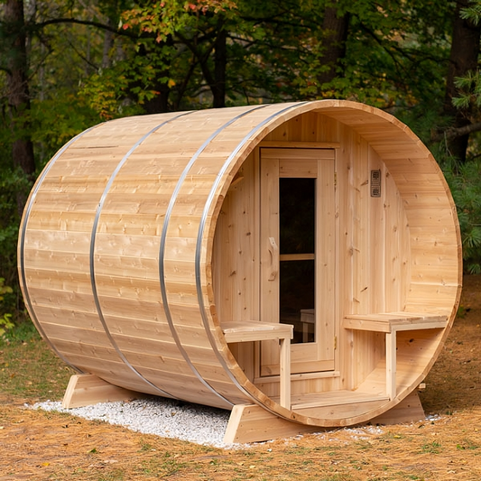 Serenity Barrel Sauna