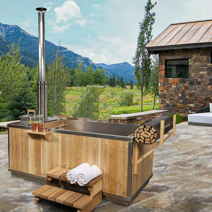 The Starlight Wood Burning Hot Tub