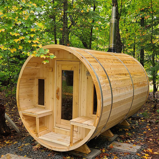 Tranquility Barrel Sauna